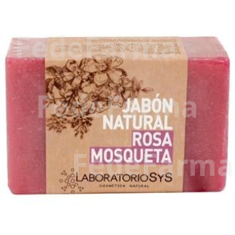 JABON NATURAL SYS ROSA MOSQUETA PACK 8X100GR. SYS