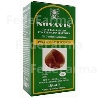 TINTE NOVAVIS 8N RUBIO CLARO 120ML. NOVAVIS
