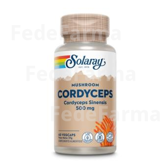 CORDYCEPS EXT.500MG. 60CAP. SOLARAY