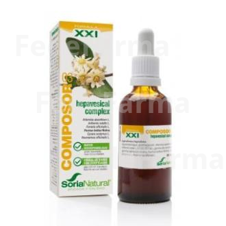 COMPOSOR 03 HEPAVESICAL COMPLEX XXI 50ML. SORIA NATURAL