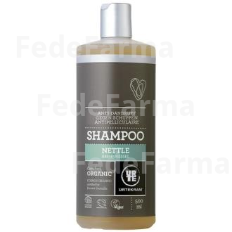 CHAMPU ORTIGA ANTICASPA 500ML. ECO VEGAN URTEKRAM