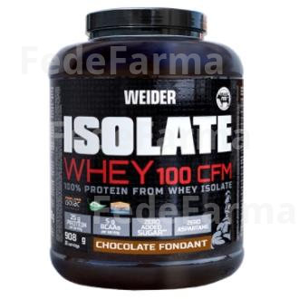 ISOLATE WHEY 100 CFM CHOCOLATE 908GR. WEIDER