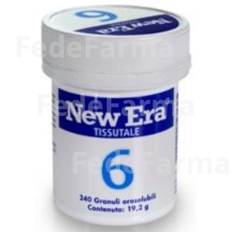 SAL SCHUSSLER Nº6 KALIUM SULFURICUM 240COMP. NEW ERA
