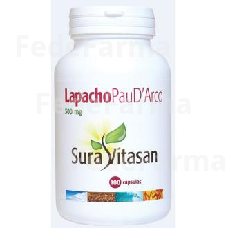 LAPACHO - PAU D`ARCO 500MG. 100CAP. SURA VITASAN