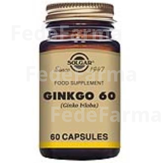 GINKGO 60 60CAP.VEG. SOLGAR