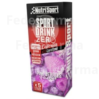 HYDRAZERO CON CAFEINA PINK BERRIES 5STICKS NUTRISPORT