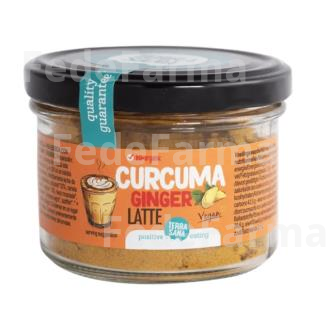 CURCUMA JENGIBRE LATTE 70GR. BIO VEGAN TERRASANA