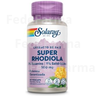SUPER RHODIOLA 60CAP. SOLARAY
