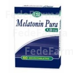 MELATONIN PURA 1,9MG. 60MICROTABLETAS TREPATDIET-ESI