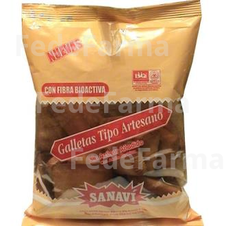 GALLETAS  ARTESANO 300GR. S/A S/SAL SANAVI