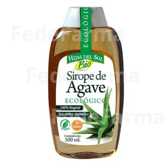 SIROPE DE AGAVE 500ML. ECO  HIJAS DEL SOL YNSADIET