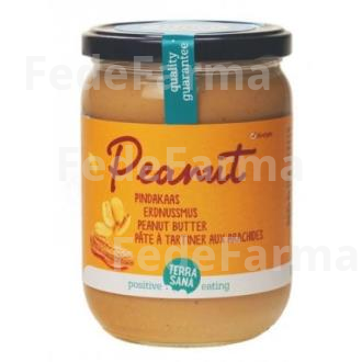 CREMA DE CACAHUETE SIN SAL 500GR. TERRASANA