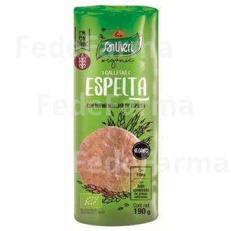 GALLETAS DE ESPELTA 190GR. BIO SANTIVERI