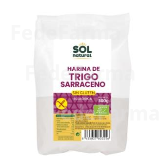 HARINA DE TRIGO SARRACENO 500GR. BIO SG SOLNATURAL
