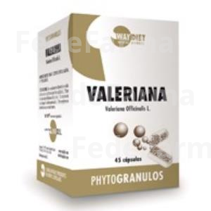 VALERIANA PHYTOGRANULOS 45CAPS. WAYDIET NATURAL PRODUCTS