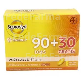 SUPRADYN ACTIVO PROMO 90+30COMP. BAYER