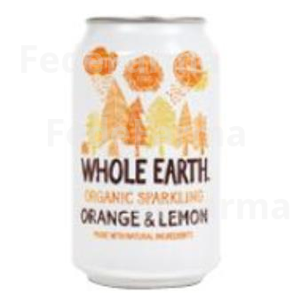 REFRESCO DE NARANJA Y LIMON 330ML. BIO WHOLE EARTH