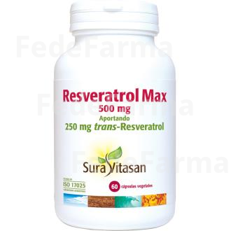 RESVERATROL MAX 60CAP. SURA VITASAN