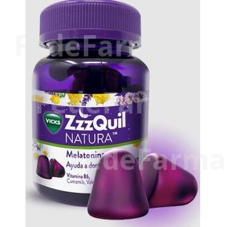ZZZQUIL MELATONINA 60GOMINOLAS ZZZQUIL