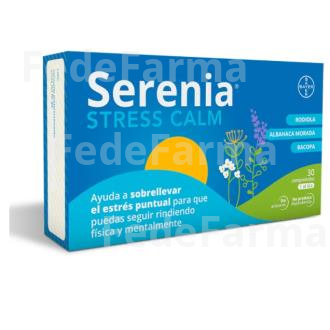SERENIA STRESS CALM 30COMP. BAYER