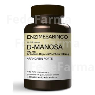 D-MANOSA ARANDABIN FORTE 60CAP. ENZIME - SABINCO