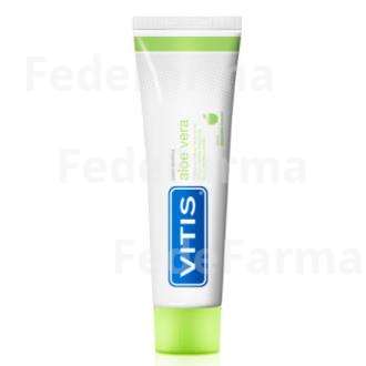 VITIS PASTA DENTAL ALOE VERA MANZANA 100ML. VITIS