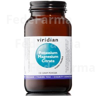 POTASIO MAGNESIO CITRATO POLVO 150GR. VIRIDIAN