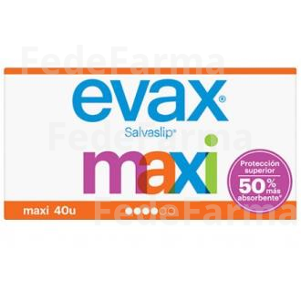 SALVASLIP EVAX MAXI 40UD. EVAX
