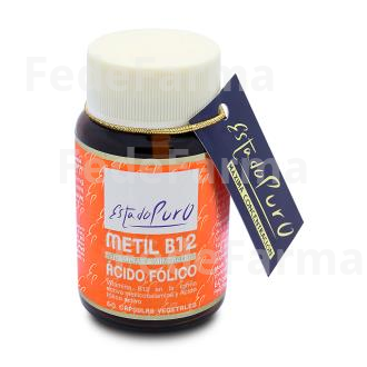 METIL B12 ACIDO FOLICO 60CAP. ESTADO PURO TONGIL