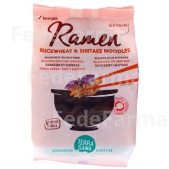 FIDEOS RAMEN DE TRIGO SARRACENO CON SHITAKE 280GR. TERRASANA