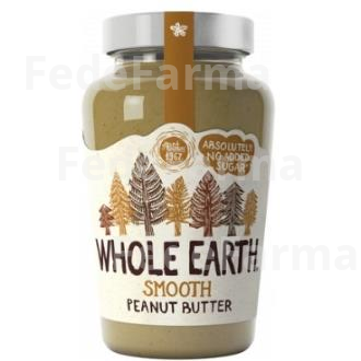 CREMA DE CACAHUETE ORIGINAL SUAVE 454GR. BIO WHOLE EARTH