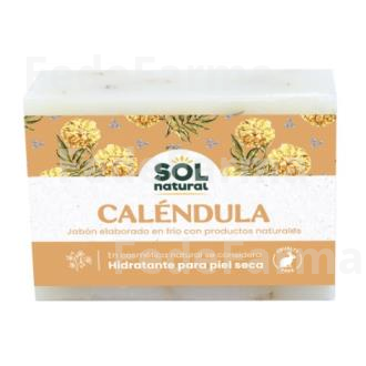 JABON EN PASTILLA DE CALENDULA 100GR. SOLNATURAL