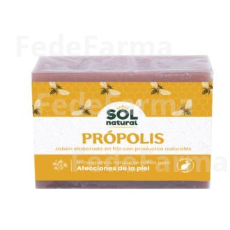 JABON EN PASTILLA DE PROPOLIS 100GR. SOLNATURAL