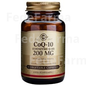 COENZIMA Q10 200MG. 30VEGICAPS SOLGAR