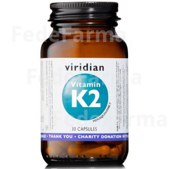 VITAMINA K2 50UG 30CAP.VEG. VIRIDIAN