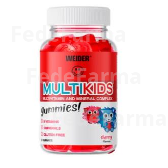 WEIDER GUMMY UP MULTIKIDS UP CHERRY 50GUMMIES WEIDER