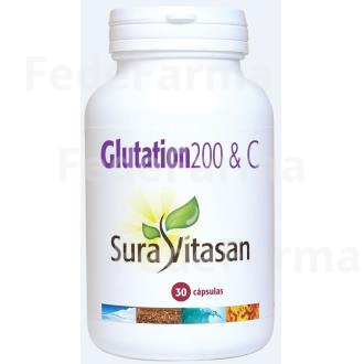 GLUTATION 200 & C 30CAP. SURA VITASAN