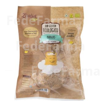 BURGERS MASA MADRE 180GR. BIO SG VEGAN ZEALIA