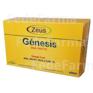 GENESIS DHA TG 1000 OMEGA 3 60CAP. ZEUS