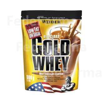 WEIDER GOLD WHEY CHOCOLATE 500GR. WEIDER