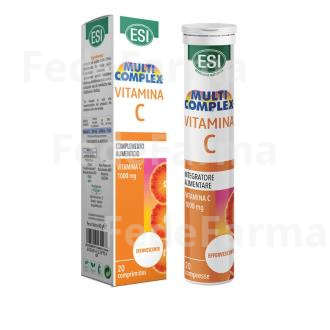 VITAMINA C 1000MG. 20COMP.EFERV. TREPATDIET-ESI