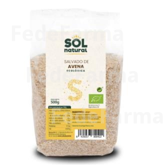 SALVADO DE AVENA  500GR. BIO SOLNATURAL