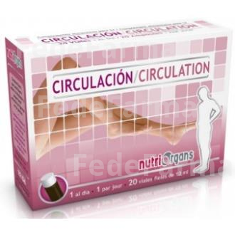 NUTRIORGANS CIRCULACION 20AMP. TONGIL