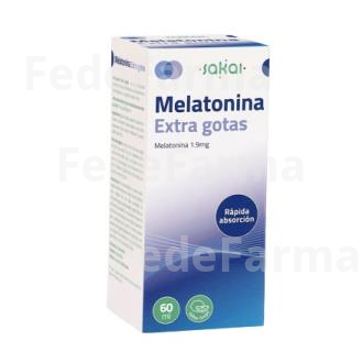 MELATONINA EXTRA GOTAS 60ML. SAKAI