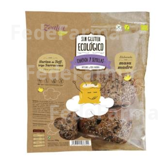 CHAPATA 7 SEMILLAS MASA MADRE 280GR. BIO SG VEGAN ZEALIA